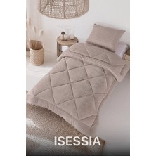 Isessia Lüks Wellsoft Çift Taraflı Yumuşak 4 Mevsim Konfor Yorgan Seti | Yorgan | Uyku Seti 155 x 215 cm