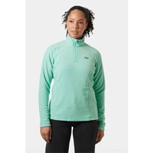 Helly Hansen W Slope Polar Fleece Kadın Yarım Fermuarlı Polar – Lagoon Mavi