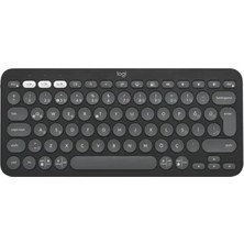 Uslucan Alışveriş Logıtech K380S Pebble Keys 2 Çoklu Cihaz Özellikli Bluetooth Türkçe Q Klavye GRİ 920-011859