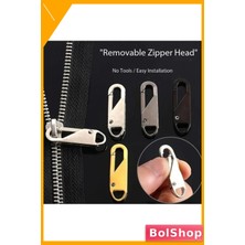 BolShop Fermuar Onarım Başlığı ve Yedek Çekme Parçası
