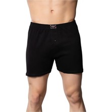 Sedef 4'lü Erkek Rahat Kesim Düğmeli Boxer- 1094