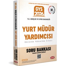 Data Yayınları 2026 Gençlik ve Spor Bakanlığı Gys Yurt Müdür Yardımcısı Soru Bankası - Karekod Çözümlü