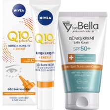 Duy By Utah Lisa Bella Leke Karşıtı Güneş Kremi Spf 50+ Q10 C Kırışık Karşıtı Enerji Göz Bakım Kremi