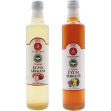 Raya Organik Organik Elma ve Üzüm Sirkesi 2’li Set (2 x 500 Ml)