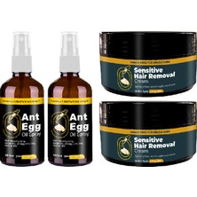 Ant Egg Oil & Cream 2 Şer Adet : AĞDA50 ml Karınca Yumurtası Yağı ve 50 ml Kremi Tüydökücü Krem Set
