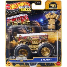 Hot Wheels Monster Trucks Canavar Kamyon Arabalar Trophy Şampiyonları - 5 Alarm