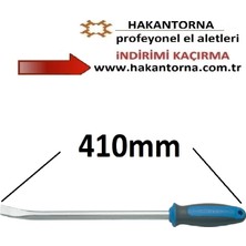 Unior Plastik Saplı Uzun Eğri Levye 410MM