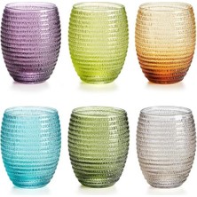 Ivv Helix 6 Li Set Renkli Bardak 33 cl