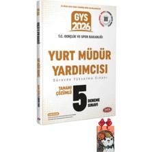 Data Yayınları 2026 T.c. Gençlik ve Spor Bakanlığı Yurt Müdür Yardımcısı Gys Tamamı Çözümlü 5 Deneme Sınavı