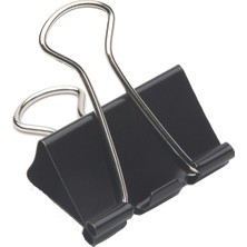  mas 930 omega çelik kıskaç 32 mm siyah 12 li (1 paket 12 adet)