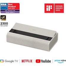 XGIMI Aura 2, Google TV - 2300 ISO Lumens / 4K Ultra HD