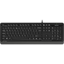 Uslucan Alışveriş A4 Tech FK10 Q Tr mm Gri/siyah USB Kablolu Klavye