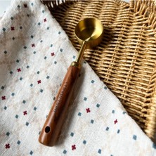 Gold Unisex Arow Ahşap Sap Gold Ölçü Kaşığı 5 ml Model Kodu: D-438GOLD