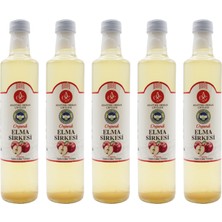 Raya Organik Organik Elma Sirkesi 5’li Set (5 x 500 Ml)