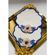 Elçiçek Homedecor Sunum Peçete,kokteyl Peçete,kahve Yanı Sunum Peçete 2 Adet