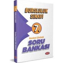 Data Yayınları 7. Sınıf Bursluluk Sınavı Karekod Çözümlü Soru Bankası