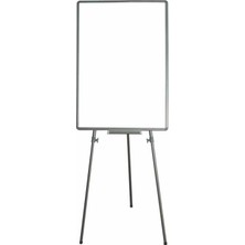 İnter Alüminyum Çerçeve Manyetik Yüzeyli Teleskopik Ayaklı Beyaz Yazı Tahtası 40X55Cm İnt-619