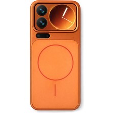 Fenza Mi 17 Pro Uyumlu Kamera Korumalı Magsafe Wireless Şarj Özellikli Full Glass Arka Kapak