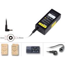 Afila Casper Nirvana C550.1255-DF00X-G-F Notebook Adaptörü, Şarj Aleti Cihazı 65W / Ver.2 - 3.5mm