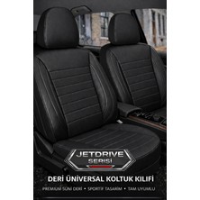 Renault Megane 4 2016 ve Sonrası Uyumlu Trobus Jetdrive Serisi Siyah Koltuk Kılıfı