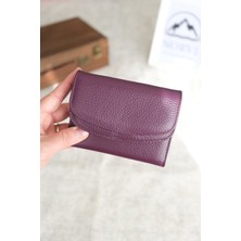 Norvi Leather Bozuk Para ve Bol Kartlık Bölmeli Hakiki Deri Küçük Kadın Cüzdanı 1181