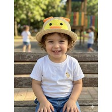 Şapkacımadam Çocuk Hasır Yazlık Şapka