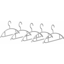 Microcase Plastik Kaliteli Kaydırmaz Pad'li Elbise Askılığı 5 Adet AL5710