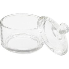 Krm AKUT-12268 Mini Kapaklı Cam Şekerlik 90ML (5047) Krm