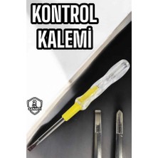 İsingir Shopping Test Cihazı Kontrol Kalemi Çift Başlıklı Şeffaf Elektrik Testi - IS002Y-7RDBK0