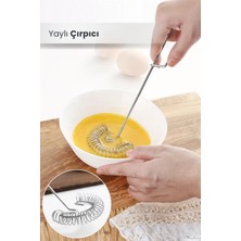 Orvila Yaylı Spiral Yumurta Çırpıcı Mikser ve Krem Karıştırıcı