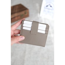 Norvi Leather Çıtçıtlı Çok Bölmeli Yatay Hakiki Deri Cüzdan 1185