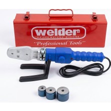 Welder Profesyonel Yerli Üretim Kompakt Mini Metal Çantalı 650 W Pvc Plastik Boru Kaynak Makinesi