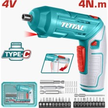 Total 4V Şarjlı Vidalama TSDLI04425