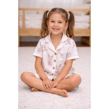Greenmoon Çift Kat Organik Müslin Çocuk Pijama Takımı