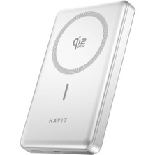 Havit PB5203 Pro 10.000MAH Qi2 Magsafe Powerbank - 25W Hızlı Şarj, Alüminyum Kasa
