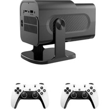 İsingir Shopping Retro Video Oyunu Konsolu Android Tv El Oyun Konsolu Wıfı Taşınabilir Projeksiyon  - IS002Y-7RIZX