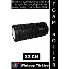 Wintoup #foamroller Spor Fitness Egzersiz Pilates Yoga Masaj Esneme Bacak Sırt Bel Omuz Kalça Foam Roller