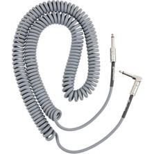 Fender Contour Serisi Coil 9m Inca Silver Spiral Enstrüman Kablosu