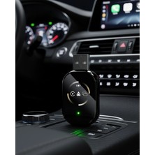 Krm Araç Içi Kablosuz Carplay Android Auto Airplay Adaptörü Krm