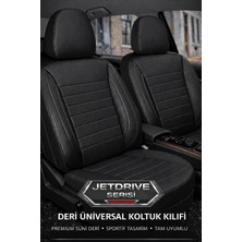 Audi Q7 2006 ve Sonrası Uyumlu Trobus Jetdrive Serisi Siyah Koltuk Kılıfı