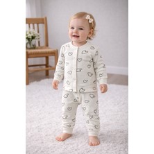 Greenmoon %100 Pamuk Nefes Alan Kumaş Bebek Pijama Takımı