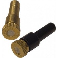 Sismist 4-20 Bar Pirinç Sisleme Nozulu 6mm Jaklı 0.2mm-0.8mm