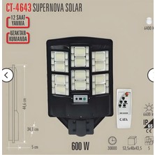 Cata CT-4643 600W Süpernova Solar Sokak Armatürü