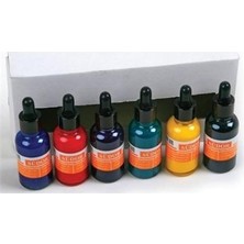 Südor Ebru Boyası Seti 6x30 ml Damlalıklı SD-856 Renkli Sanatsal Malzeme