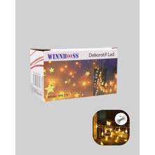 İsingir Shopping Yıldız LED Işık 5 Metre Dekoratif Aydınlatma Günışığı - IS002Y-7RCMC2