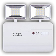 Cata Ct 9171 Şarjlı 2X5W Acil Aydınlatma Armatürü Beyaz Işık