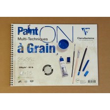 Esmo Paint-On A Grain 25X35 Cm Çizim Blok 200 Gr 15 Yaprak Pd966235
