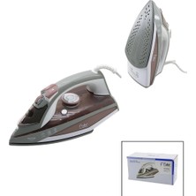Krm Fakir Sprıng Dusty Rose = Tozlu Gül Buharlı Ütü Seramik Taban 2600W Buhar 30-120GR (5047) K