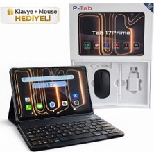 Tab 17 Prime Tablet 16GB Ram 1tb Hafıza | Klavye + Mouse Hediyeli | 10.1 Ekran