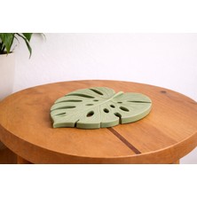 Monstera Leaf Anahtar ve Takı Için Dekoratif Tepsi